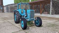 MTZ 80 Belarús tractor con cargador para Farming Simulator 2017