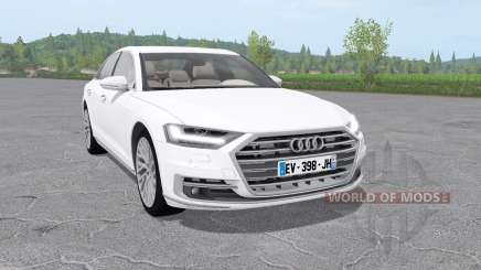 Audi A8 TFSI quattro (D5) 2018 para Farming Simulator 2017