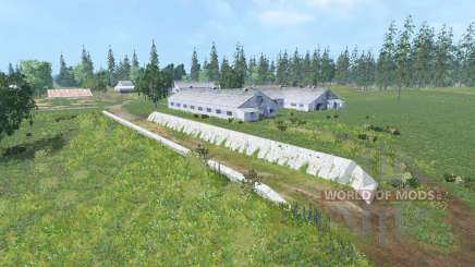 El pueblo Kuray v2.1 para Farming Simulator 2015