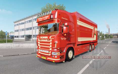 Scania R620 Fleurs para Euro Truck Simulator 2