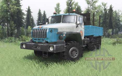 Ural 4320-10 MOE para Spin Tires