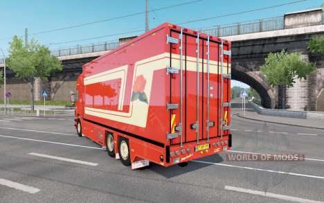 Scania R620 Fleurs para Euro Truck Simulator 2