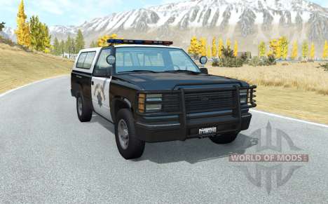 Gavril D-Series California Highway Patrol para BeamNG Drive