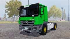Mercedes-Benz Actros (MP3) green para Farming Simulator 2013