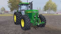 John Deere 4455 moderate lime green para Farming Simulator 2013