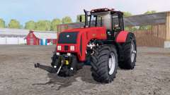 Belarús 3522 con contrapeso para Farming Simulator 2015