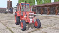MTZ 82 Belarús suave-rojo para Farming Simulator 2017