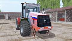 Kirovets K-744R3 de color rojo brillante para Farming Simulator 2017