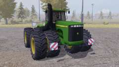John Deere 9400 twin wheels para Farming Simulator 2013