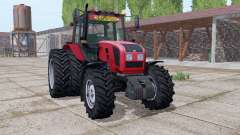 Belarús 1220.3 ruedas duales para Farming Simulator 2017