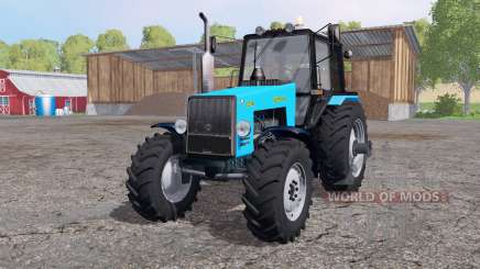 MTZ 1221В azul brillante para Farming Simulator 2015