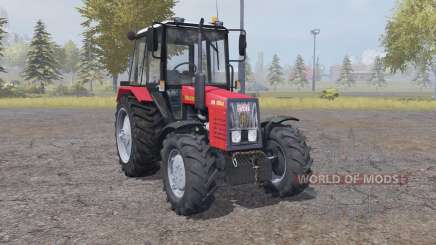 MTZ 820.4 moderadamente rojo para Farming Simulator 2013