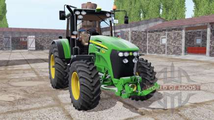 John Deere 7830 lime green para Farming Simulator 2017