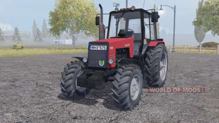 MTZ-1221 Belarús rojo para Farming Simulator 2013