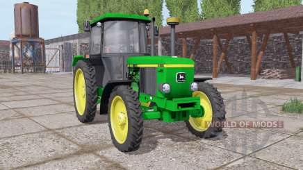 John Deere 3050 narrow wheels para Farming Simulator 2017