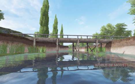 Puente de madera para Farming Simulator 2017