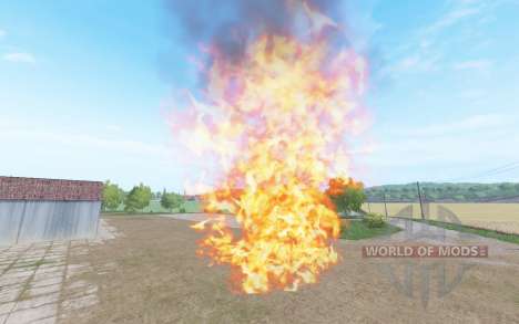 Barn Fire para Farming Simulator 2017