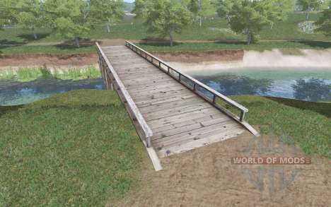 Puente de madera para Farming Simulator 2017