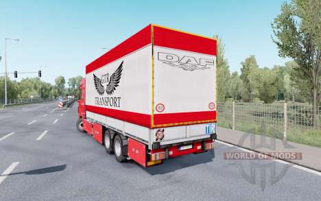 DAF XF Tándem para Euro Truck Simulator 2