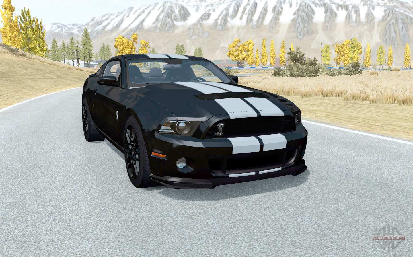 shelby mustang g500 beamng mods