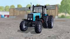 MTZ-1221 Belarús tractor de ruedas duales traseras para Farming Simulator 2015