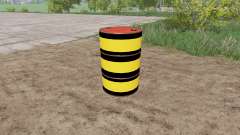 Marker Barrel para Farming Simulator 2017