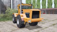 Kirovets K-701 es un suave color naranja para Farming Simulator 2017