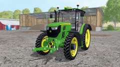 John Deere 6090RC narrow wheels para Farming Simulator 2015