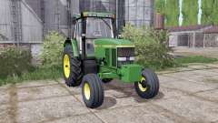 John Deere 7800 dual trasera para Farming Simulator 2017