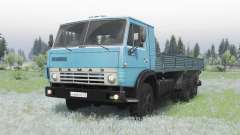 KamAZ 53212 azul para Spin Tires