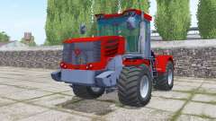 Kirovets K-744Р4 de color rojo brillante para Farming Simulator 2017