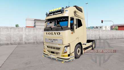 Volvo FH16 Globetrotter XL European Style v1.1 para Euro Truck Simulator 2