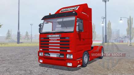 Scania 143M 420 Streamline 1991 para Farming Simulator 2013