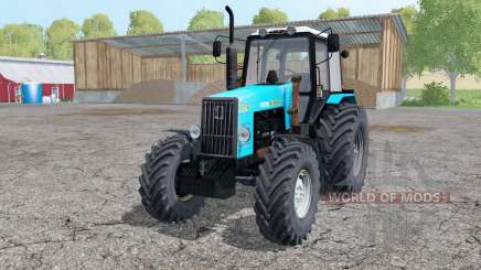 1221В MTZ-tractor con cargador para Farming Simulator 2015