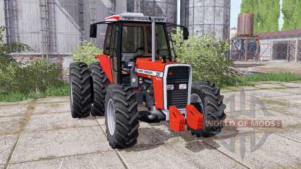 Massey Ferguson 297 Turbo dual rear para Farming Simulator 2017