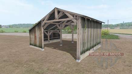 Antiguo pequeño cobertizo para Farming Simulator 2017