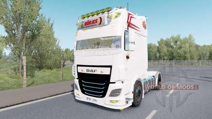 DAF XF Super Space Cab custom para Euro Truck Simulator 2