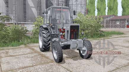 MTZ 80 Belarús con contrapeso para Farming Simulator 2017