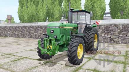 John Deere 4955 twin wheels para Farming Simulator 2017