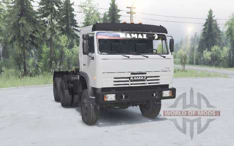 KamAZ 54115 para Spin Tires