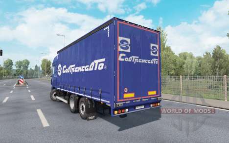 DAF XF105 Tandem para Euro Truck Simulator 2