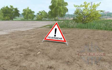 Warning Sign para Farming Simulator 2017