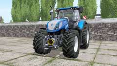 New Holland T7.315 wheels selection para Farming Simulator 2017