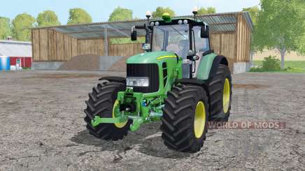 John Deere 7530 Premium front loader para Farming Simulator 2015