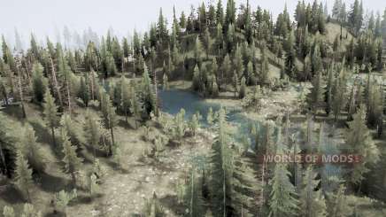 El bosque inundado para MudRunner