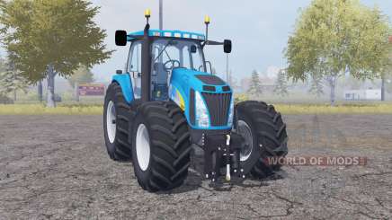 New Holland T8020 double wheels para Farming Simulator 2013