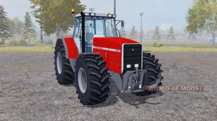 Massey Ferguson 8140 double wheels para Farming Simulator 2013