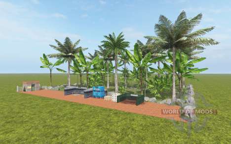 Fruit Farm - Coconut and Banana para Farming Simulator 2017