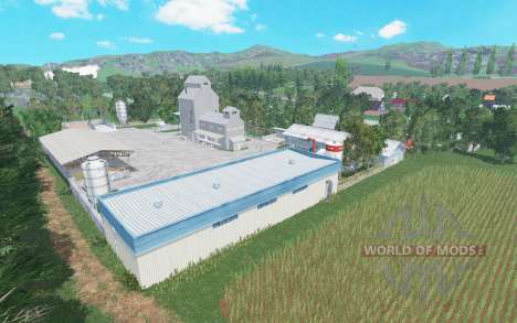 Hof Bergmann para Farming Simulator 2015