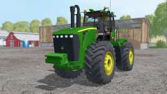 John Deere 9630 triple wheels para Farming Simulator 2015